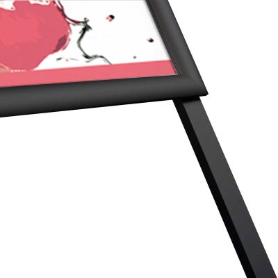 Plakatständer A-Board black, Detail